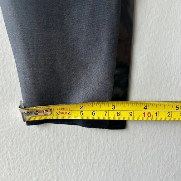 Ultracor COR Star Print Leggings XS Black High Rise Made in USA - Picture 8 of 9